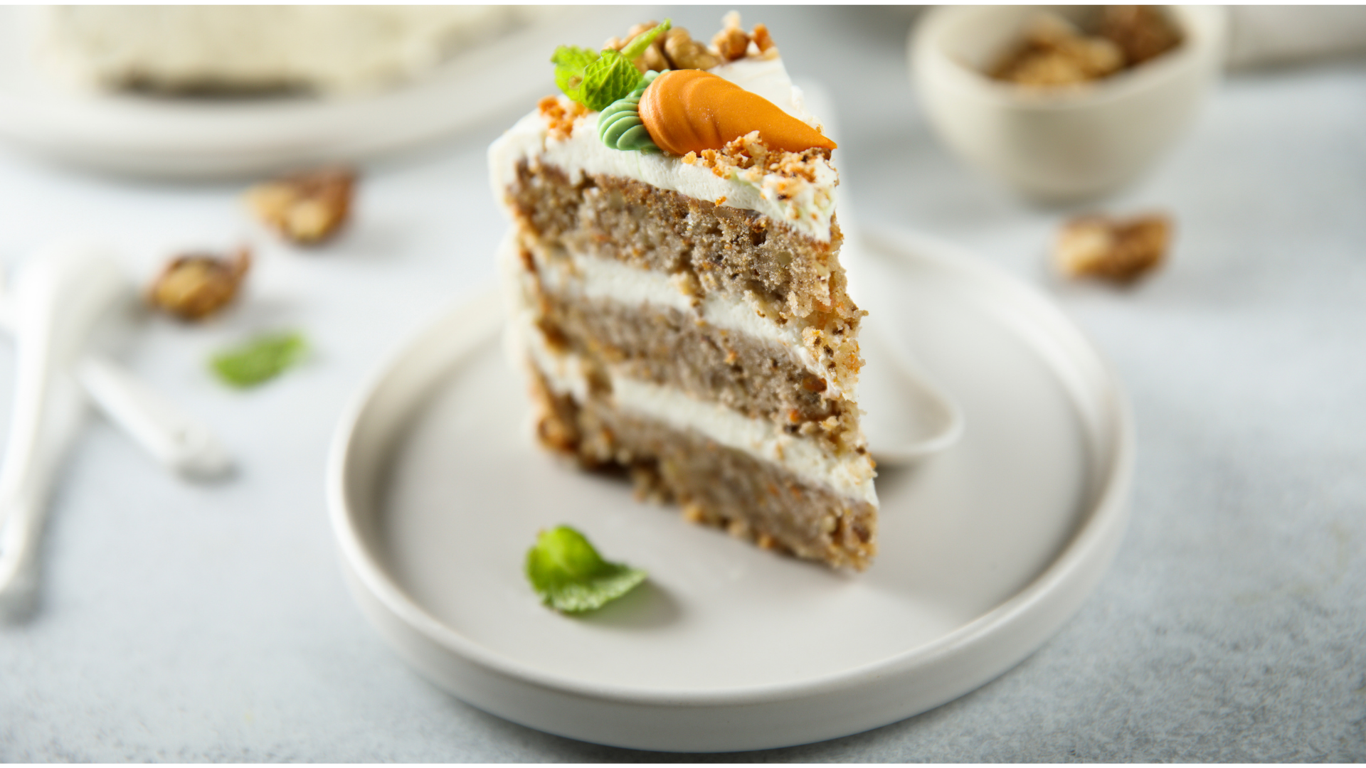 Simple Carrot Cake with cream cheese frosting - Marcellina In Cucina